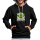 Your Green Friend contrast hoodie