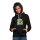 Your Green Friend contrast hoodie