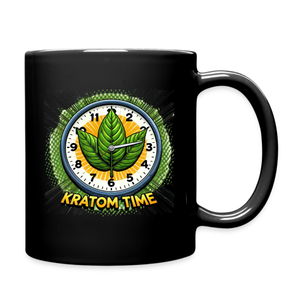 Κούπα μονόχρωμη μαύρη - Kratom Time Κούπα μονόχρωμη