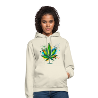 Unisex Hoodie - Splash Leaf